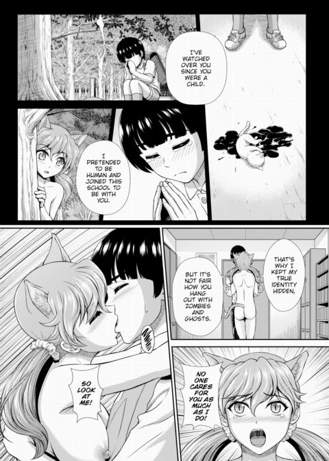 The Path to Salvation for a Zombie Girl Is Creampie Sex Ch.04 Chapter 1 page 15