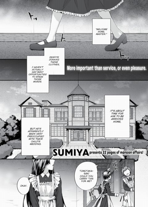 Tomotaka-san the Temp Maid Chapter 1 page 1