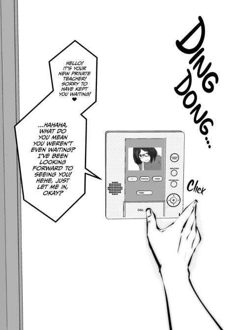 Ms. Black Rimmed Glasses Chapter 1 page 3