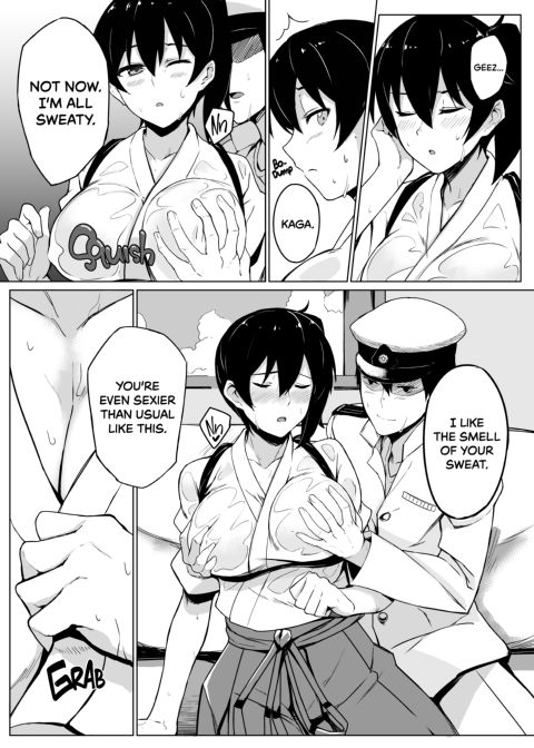 Secretary Ship Kaga's Summer Vacation Chapter 1 page 5