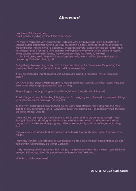 The Fallen Charismatic Cosplayer Chapter 1 page 21