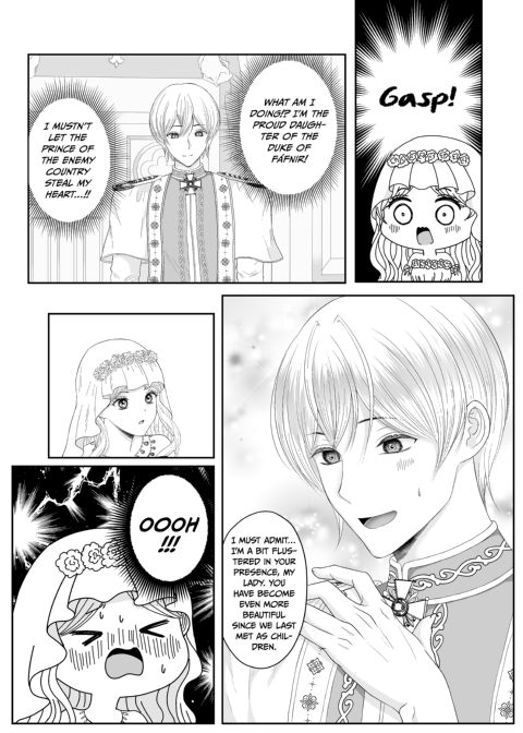 Sleeping With the Enemy: The Klutzy Villainess and the Teasing Prince Chapter 1 page 6