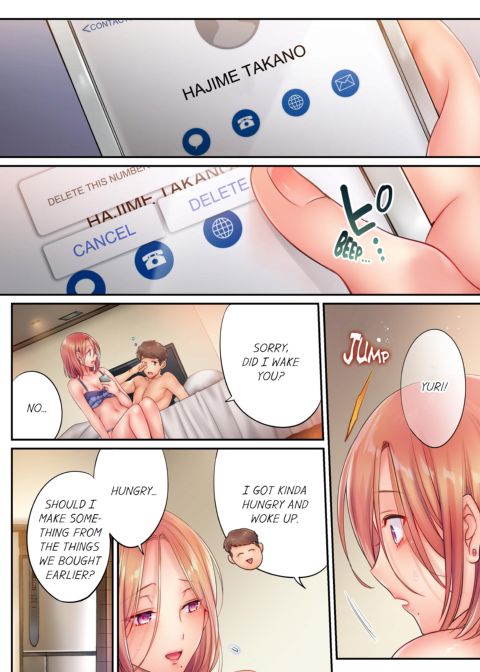 I Can't Resist His Massage! Cheating in Front of My Husband's Eyes Volume 4 Chapter 1 page 24