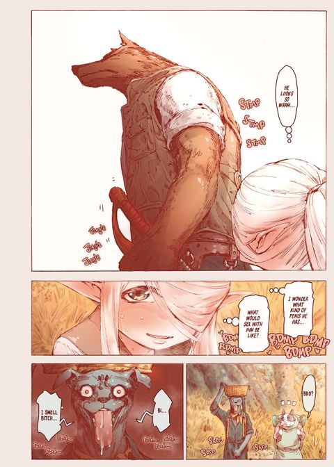 The Little Elf and the Savage Beastmen Chapter 1 page 9