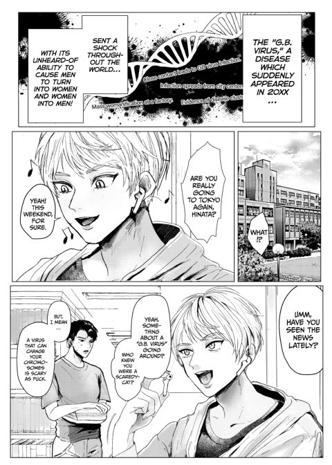 Gender Bending Pandemic Chapter 1 page 3
