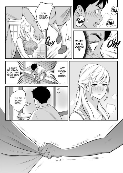 My Elf Aunt's Explosive Sexual Reawakening Chapter 1 page 13