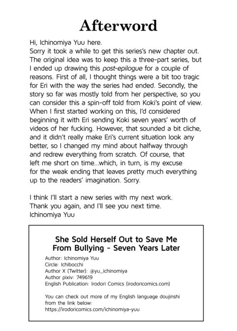 She Sold Herself Out to Save Me From Bullying - Seven Years Later Chapter 1 page 45