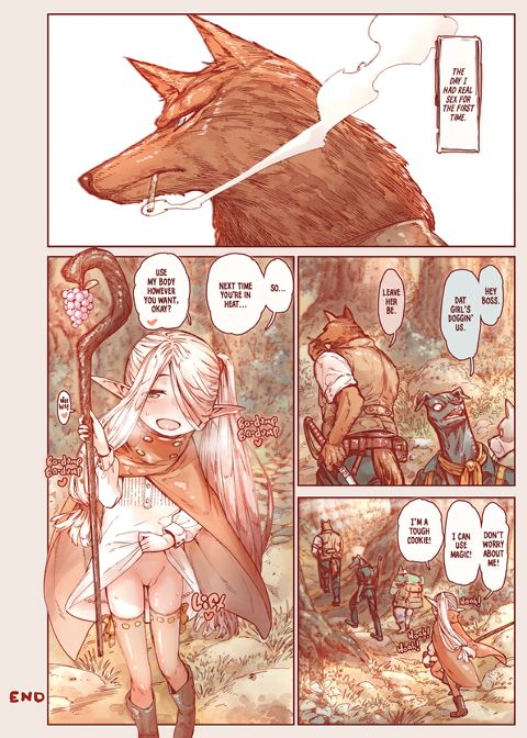 The Little Elf and the Savage Beastmen Chapter 1 page 39