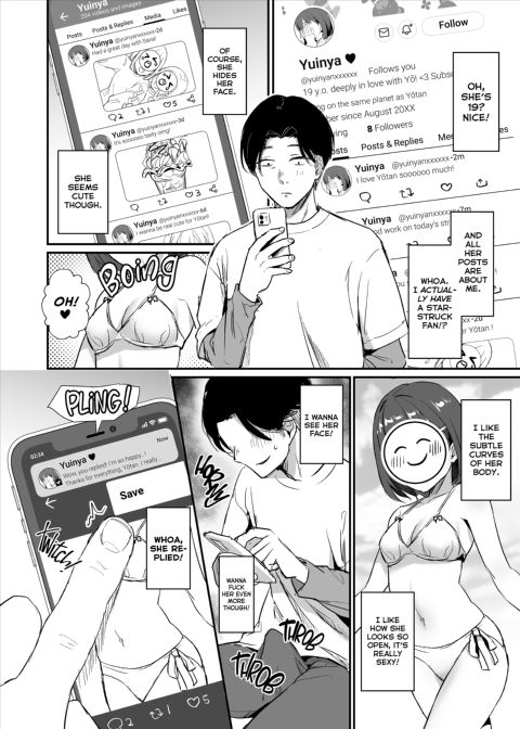 Low-Tier Streamer Rewards a Devoted Fan Chapter 1 page 7