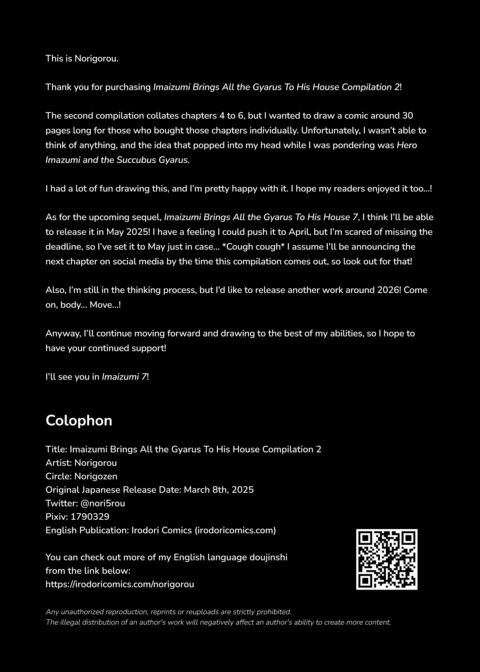 Imaizumi Brings All The Gyarus To His House - Compilation 2 Chapter 1 page 322