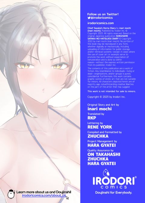 Chief Sayaka's Horny Diary Chapter 1 page 32
