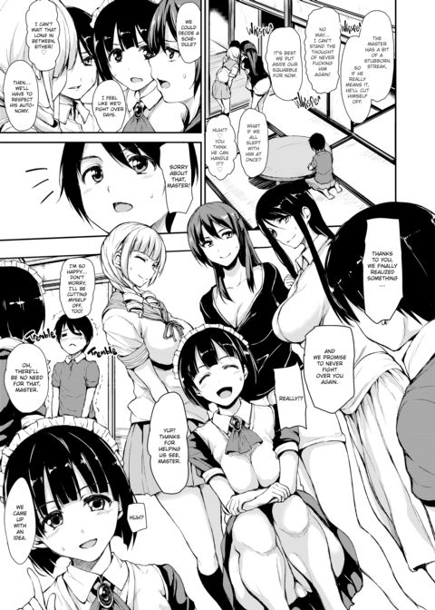At-Home Harem Cherry-Poppin Gals Chapter 1 page 86