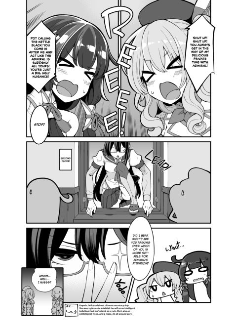 Mizuho VS Kashima Lewd-down Chapter 1 page 5