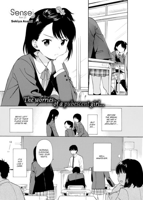 Sensei Part 2 Chapter 1 page 1