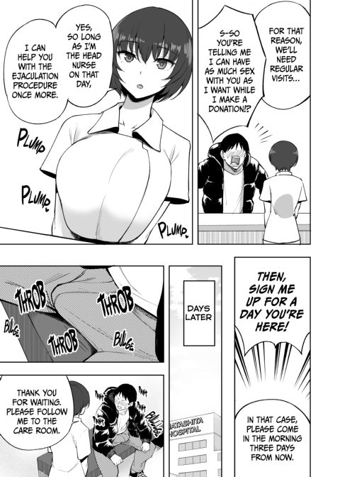 The Cum-Milking Nurse Chapter 1 page 18