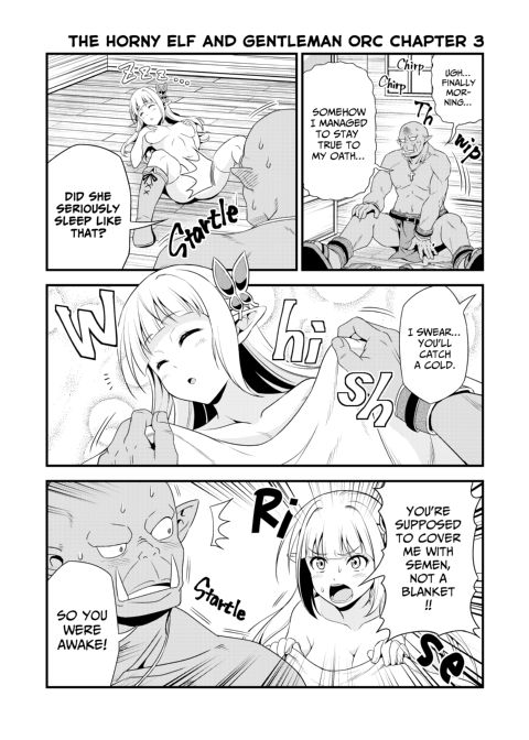 The Horny Elf and the Gentleman Orc 2 Chapter 1 page 3