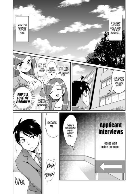 The Naughty Crossdressing Interviewer Chapter 1 page 2