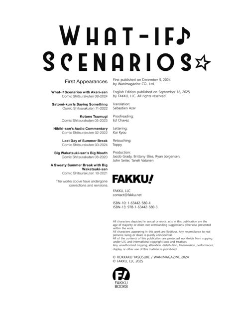What-if Scenarios Chapter 1 page 173