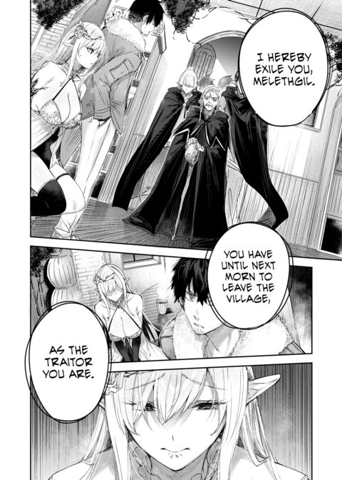 A Bachelor Hunter's Encounter in the Elven Forest Chapter 1 page 38