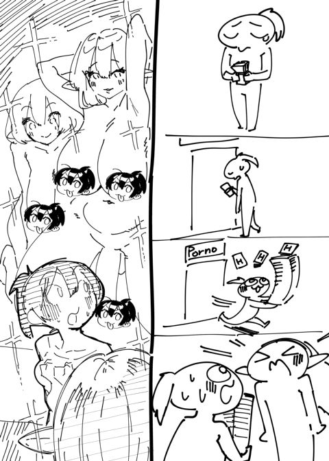 Futanari no Elf - Episode 36 + Mini Manga Chapter 1 page 84