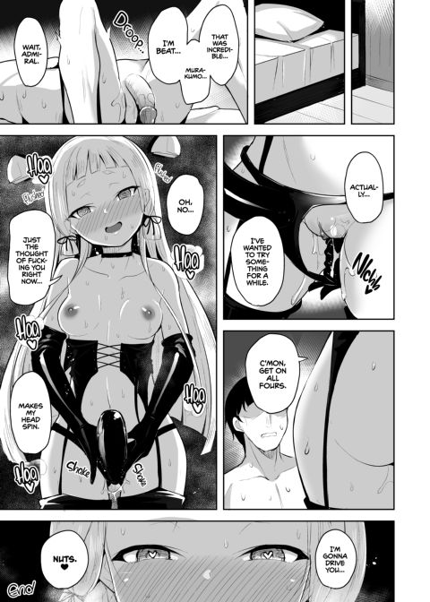 A Moderately Sadistic Murakumo Has Her Fun With Admiral Chapter 1 page 24
