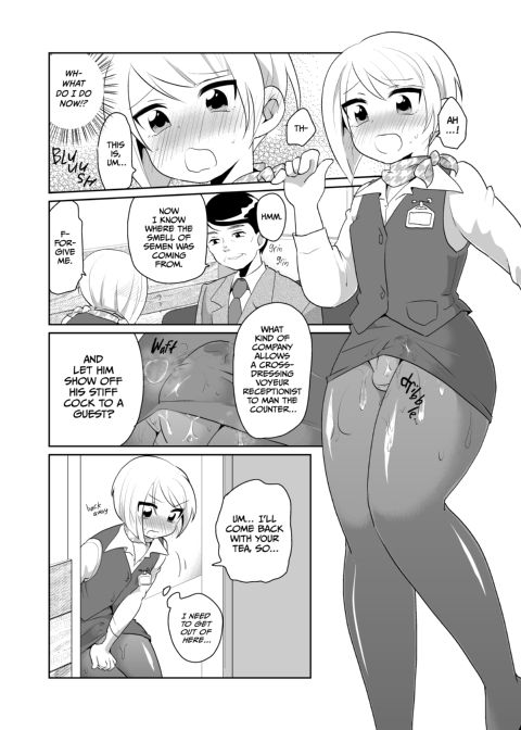 The Naughty Crossdressing Receptionist Chapter 1 page 7