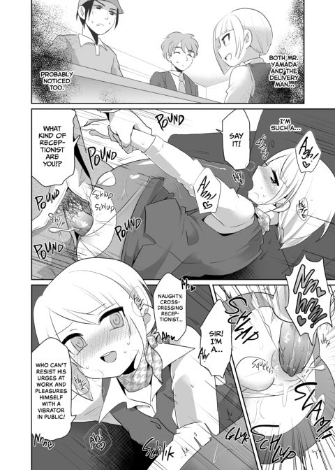 The Naughty Crossdressing Receptionist Chapter 1 page 15