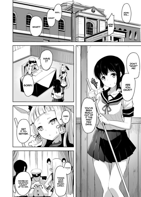 A Moderately Sadistic Murakumo Has Her Fun With Admiral Chapter 1 page 13