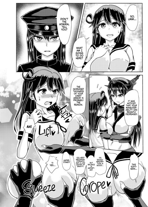Futanari Ushio's Naked Muscle Training - Kantore! Chapter 1 page 3