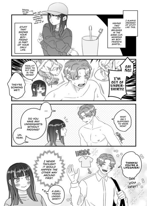Loving On My Boyfriend's Dick Chapter 1 page 4