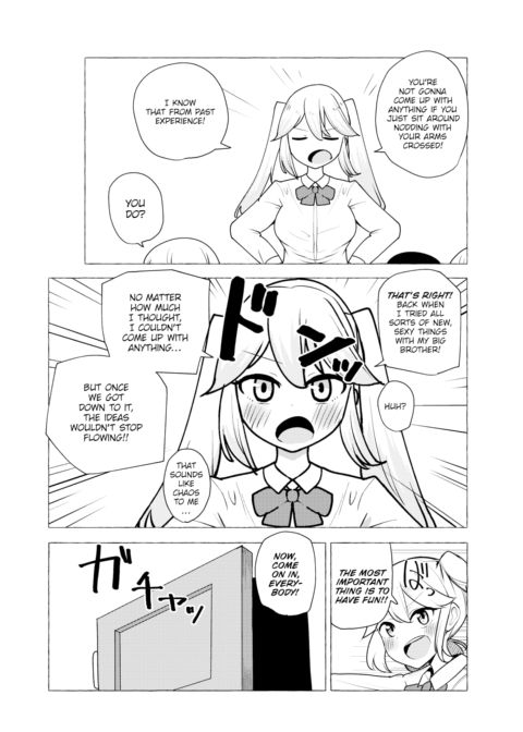 Kanari Tokusaku's first book, Sex is Fun! ❤ is now available in Japan!! Chapter 1 page 4