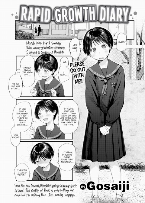 Rapid Growth Diary Chapter 1 page 1