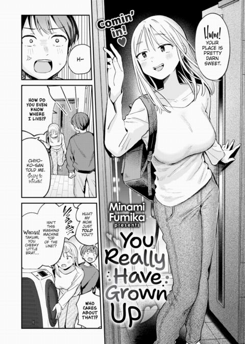 You Really Have Grown Up Chapter 1 page 2