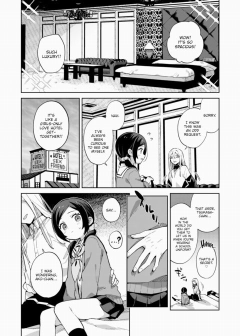 Girls-Only Love Hotel Get-Together Chapter 1 page 4
