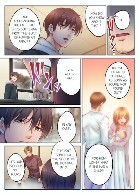 I Can't Resist His Massage! Cheating in Front of My Husband's Eyes Volume 11 Chapter 1 page 56