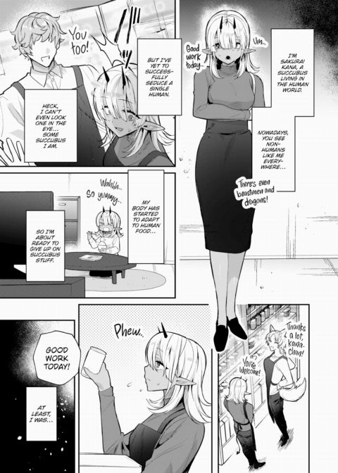 A Gloomy Succubus's First Time Chapter 1 page 2