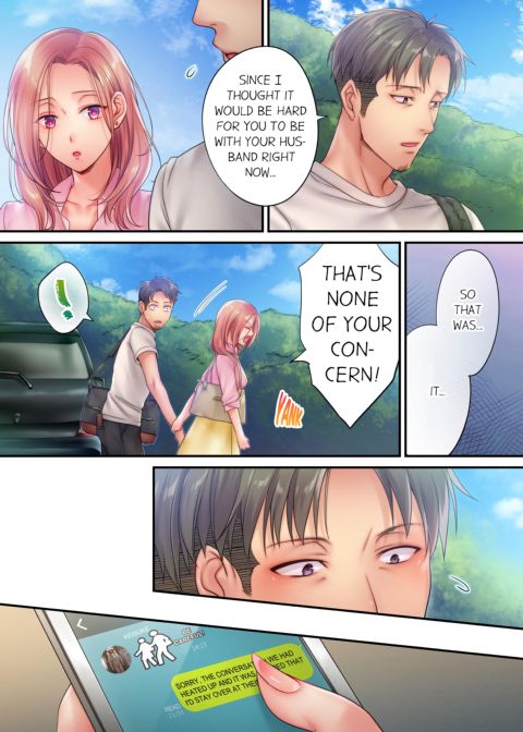 I Can't Resist His Massage! Cheating in Front of My Husband's Eyes Volume 4 Chapter 1 page 44