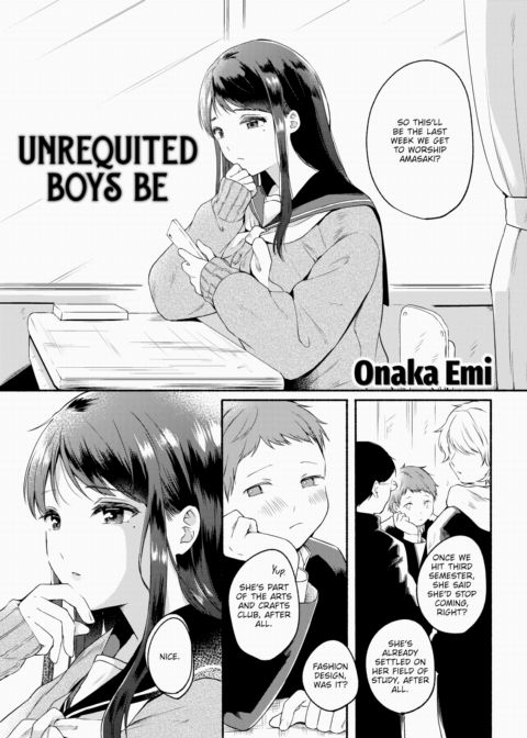 Unrequited Boys Be Chapter 1 page 1