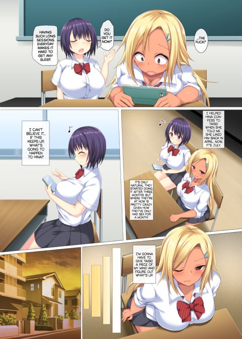 Can the Airhead and the Gyaru Handle the Chad Boyfriend's Raging Sex Drive? Chapter 1 page 7