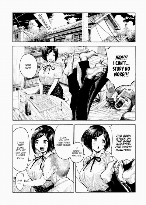 Manatsu-chan's Study Session Chapter 1 page 2