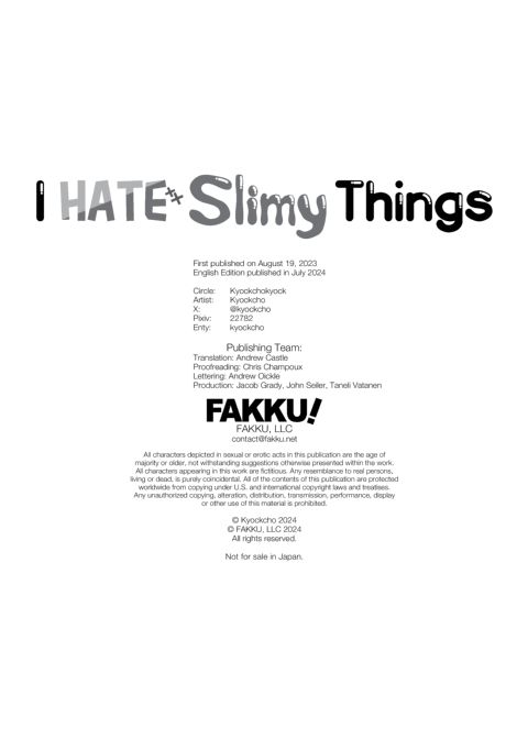 I Hate Slimy Things Chapter 1 page 24