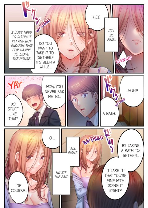 I Can't Resist His Massage! Cheating in Front of My Husband's Eyes Volume 14 Chapter 1 page 61