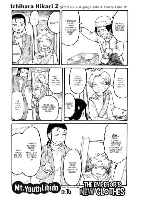 Mt. Youth Libido ~The Emperor’s New Clothes~ Chapter 1 page 1