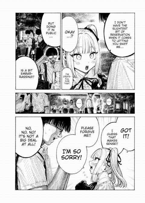 Hiiragi-senpai Sniff Sniff Sniff Sniff Chapter 1 page 8