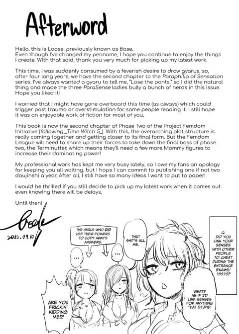 Paraphilia of Sensation 2: School of Sluts Chapter 1 page 55