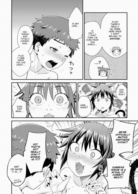 Kitty Ninja in a World of Chastity Reversal Chapter 1 page 34