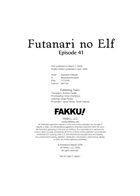 Futanari no Elf - Episode 41 Chapter 1 page 32