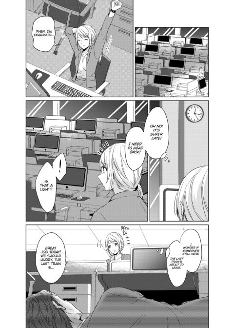 WORKING WITH A VAMPIRE Chapter 1 page 9