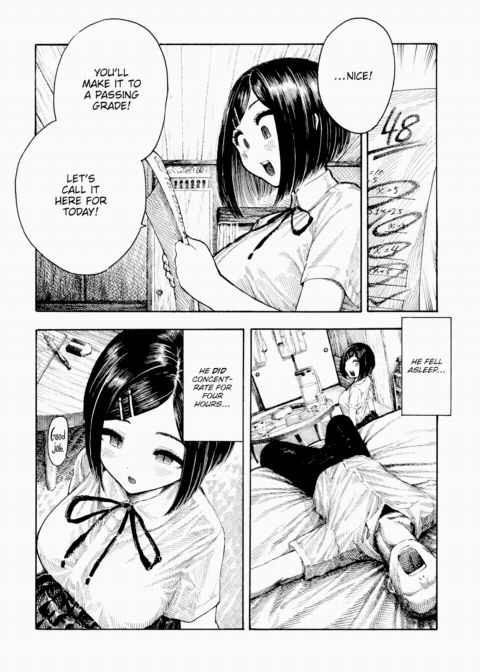 Manatsu-chan's Study Session Chapter 1 page 4