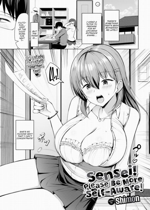Sensei! Please Be More Self-Aware! Chapter 1 page 1